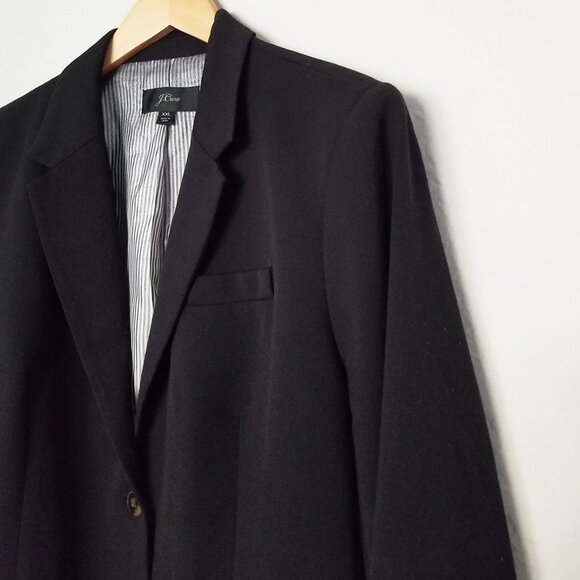 J. Crew Original Schoolboy Blazer in Black Size XXL $198 Classic Timeless Jacket - Picture 15 of 16